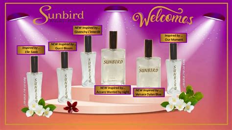 sunbird perfumes in south africa.